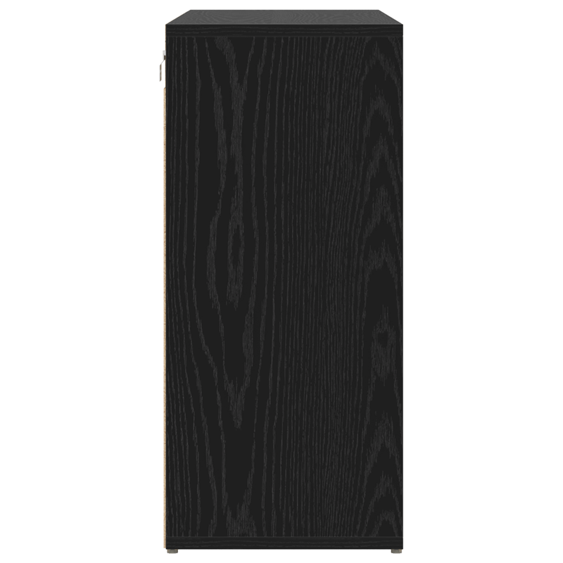 Casa si Gradina - Mobilier - Dulapuri si sifoniere - Dulapuri - Dulap pentru pantofi cu raft Stejar negru 52.5 x 30 x 50 cm - Infinity.ro