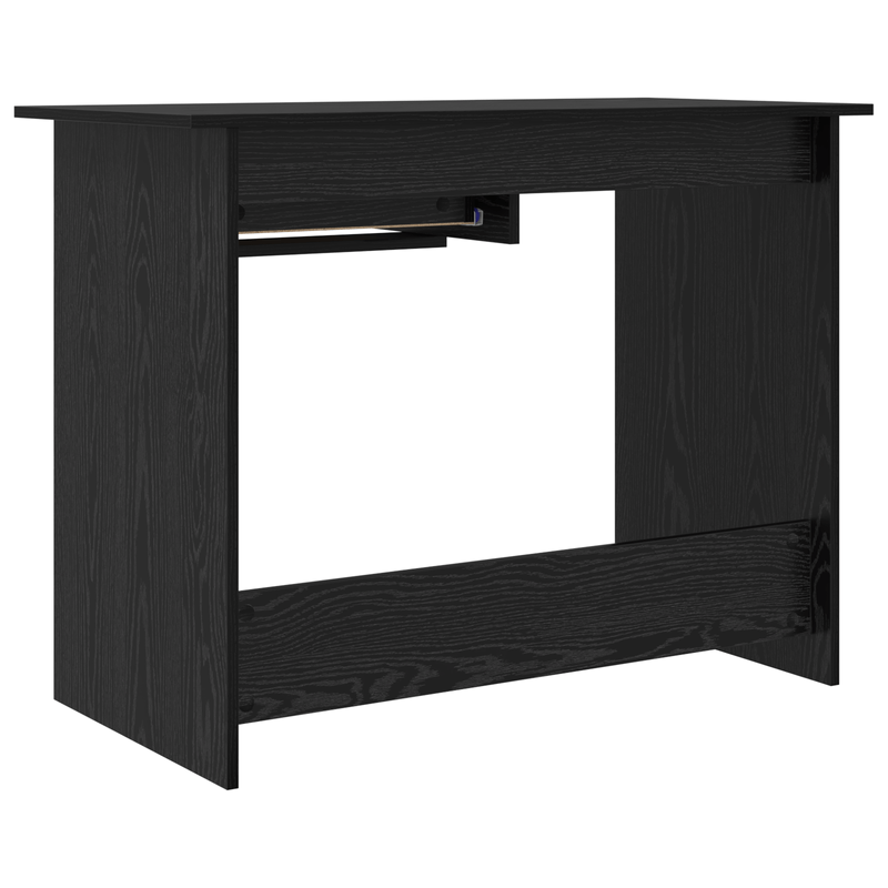 Casa si Gradina - Mobilier - Mese si birouri - Birouri - Birou cu sertar Stejar negru 100 x 50 x 76 cm Lemn compozit - Infinity.ro