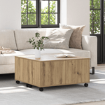 Casa si Gradina - Mobilier - Mese si birouri - Masute de cafea - Masa de cafea stejar artizanal 75 x 75 x 38 cm Lemn compozit - Infinity.ro