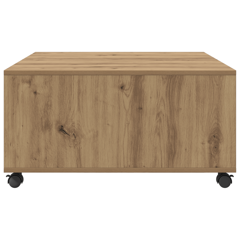 Casa si Gradina - Mobilier - Mese si birouri - Masute de cafea - Masa de cafea stejar artizanal 75 x 75 x 38 cm Lemn compozit - Infinity.ro