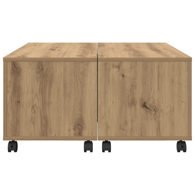 Casa si Gradina - Mobilier - Mese si birouri - Masute de cafea - Masa de cafea stejar artizanal 75 x 75 x 38 cm Lemn compozit - Infinity.ro