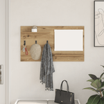 Casa si Gradina - Mobilier - Biblioteci si rafturi - Rafturi - Racator de paltoane montat pe perete cu raft Stejar artisanal - Infinity.ro