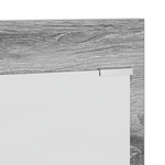 Casa si Gradina - Mobilier - Biblioteci si rafturi - Rafturi - Racator de paltoane montat pe perete Gri sonoma 70 x 10 x 90 cm - Infinity.ro