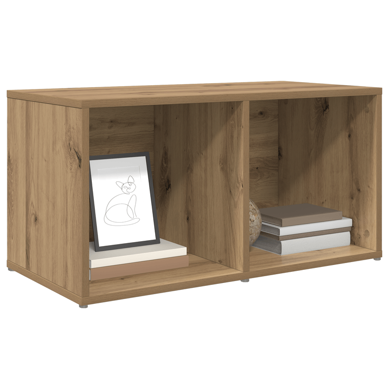 Casa si Gradina - Mobilier - Comode si corpuri - Comode - Cabinet TV cu depozitare stejar artizanal Lemn compozit - Infinity.ro