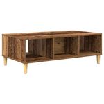 Casa si Gradina - Mobilier - Mese si birouri - Masute de cafea - cu depozitare cu usa Lemn vechi 103.5 x 60 x 35 cm Lemn compozit - Infinity.ro