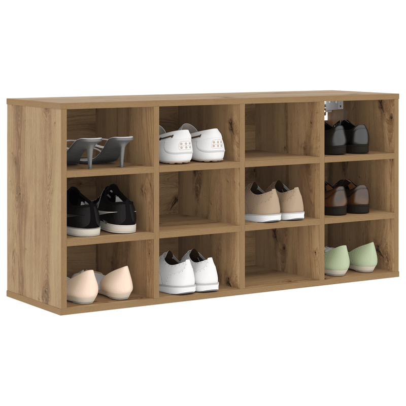 Casa si Gradina - Mobilier - Dulapuri si sifoniere - Dulapuri - Dulap pentru pantofi cu raft Stejar artisanal 103 x 30 x 51 cm - Infinity.ro