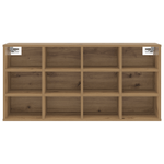 Casa si Gradina - Mobilier - Dulapuri si sifoniere - Dulapuri - Dulap pentru pantofi cu raft Stejar artisanal 103 x 30 x 51 cm - Infinity.ro