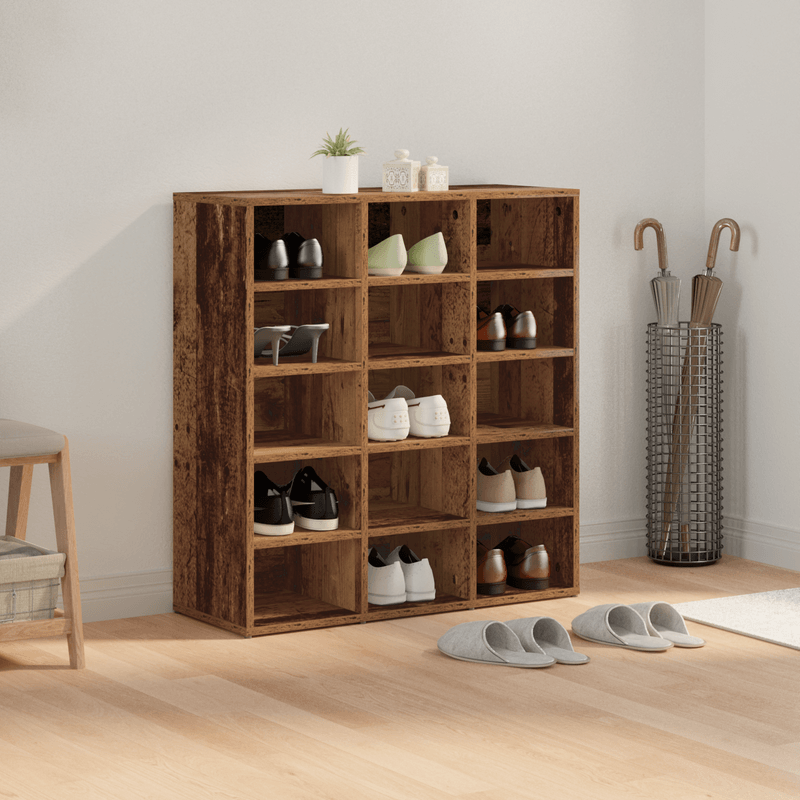 Casa si Gradina - Mobilier - Dulapuri si sifoniere - Dulapuri - Dulap pentru pantofi Lemn vechi 52.5 x 30 x 50 cm Lemn compozit - Infinity.ro