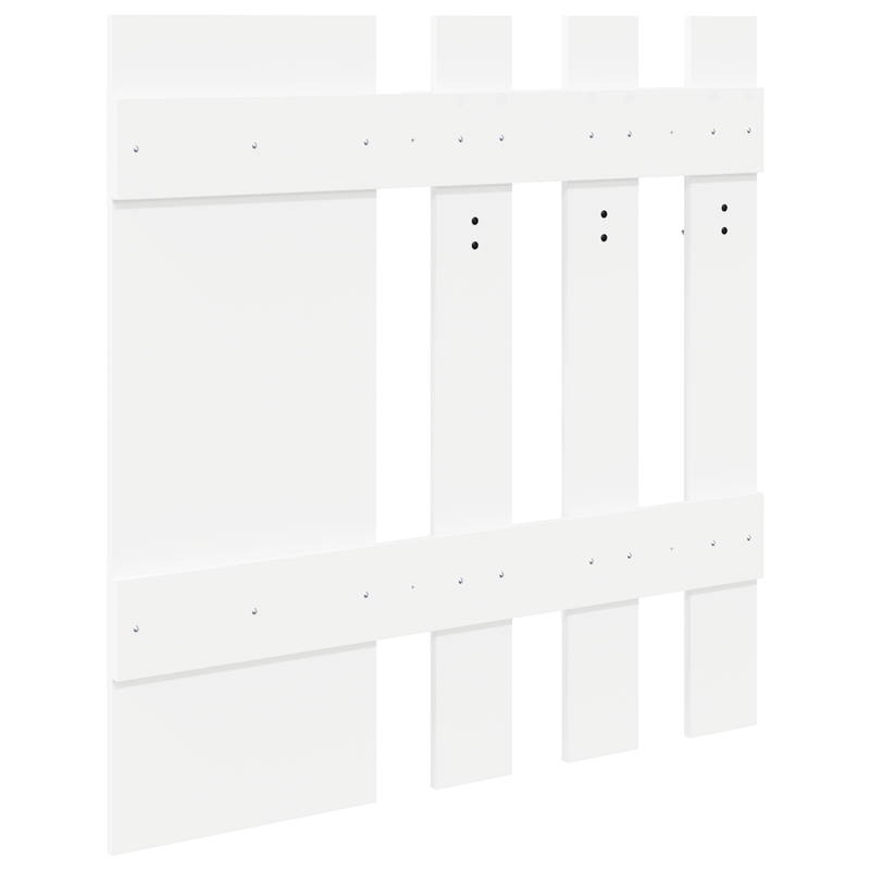 Casa si Gradina - Mobilier - Biblioteci si rafturi - Rafturi - Racator de paltoane montat pe perete Alb 100 x 10 x 100 cm - Infinity.ro