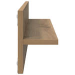 Casa si Gradina - Mobilier - Biblioteci si rafturi - Rafturi - Semele de perete 2 pcs Stejar artisanal 80 x 11.5 x 18 cm - Infinity.ro