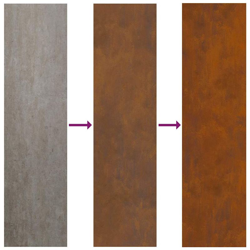 Casa si Gradina - Gradina si terasa - Decoratiuni exterior - Ornamente gradina - Panou Decorativ de Gradina Ruginit 50 x 140 cm - Infinity.ro