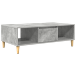 Casa si Gradina - Mobilier - Mese si birouri - Masute de cafea - cu depozitare cu usa Gri beton 103.5 x 60 x 35 cm Lemn compozit - Infinity.ro