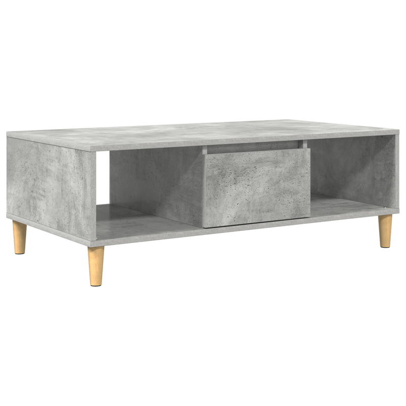 Casa si Gradina - Mobilier - Mese si birouri - Masute de cafea - cu depozitare cu usa Gri beton 103.5 x 60 x 35 cm Lemn compozit - Infinity.ro