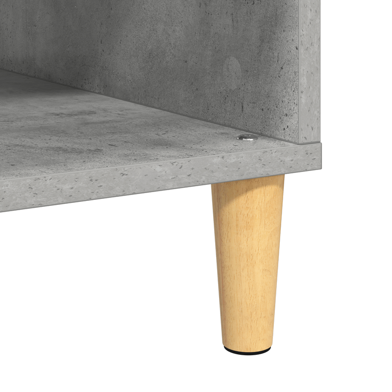 Casa si Gradina - Mobilier - Mese si birouri - Masute de cafea - cu depozitare cu usa Gri beton 103.5 x 60 x 35 cm Lemn compozit - Infinity.ro