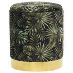 Casa si Gradina - Mobilier - Scaune si fotolii - Tabureti - Taburet depozitare rotund, multicolor, material textil 31 x 37 cm - Infinity.ro