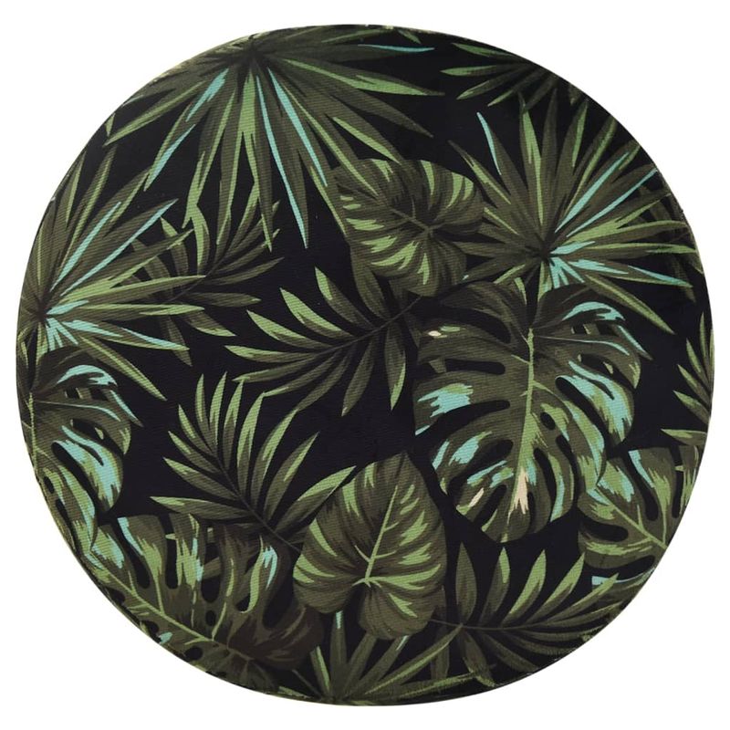 Casa si Gradina - Mobilier - Scaune si fotolii - Tabureti - Taburet depozitare rotund, multicolor, material textil 31 x 37 cm - Infinity.ro