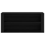 Casa si Gradina - Mobilier - Organizare si depozitare - Organizator incaltaminte - Banca pentru pantofi, stejar negru, 100x35x45 cm, lemn stratificat - Infinity.ro