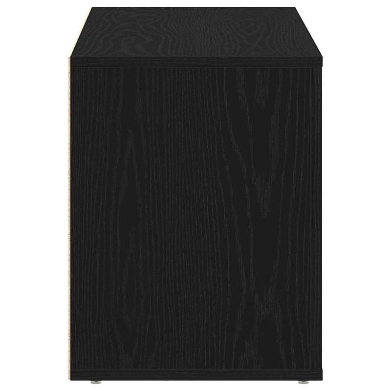 Casa si Gradina - Mobilier - Organizare si depozitare - Organizator incaltaminte - Banca pentru pantofi, stejar negru, 100x35x45 cm, lemn stratificat - Infinity.ro