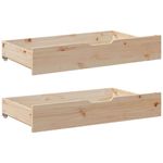 Casa si Gradina - Mobilier - Paturi si accesorii - Paturi - Pat de zi cu extensie si sertare fara saltea, 90x190 cm - Infinity.ro