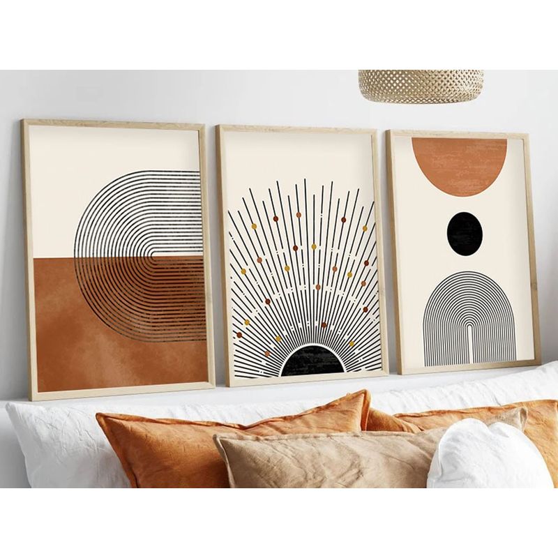 Casa si Gradina - Decoratiuni - Tablouri - Tablou decorativ inramat, Wallxpert, mdf, multicolor, 50x70 cm, set 3 piese, 693BSE1465 - Infinity.ro
