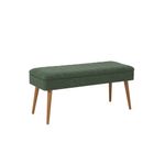 Casa si Gradina - Mobilier - Dulapuri si sifoniere - Dulapuri pantofi - Set mobilier hol, Hanah Home, pal melaminat, sonoma si verde, dulap pantofi 50x38x135 cm, bancuta 105x40x50 cm - Infinity.ro
