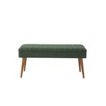 Casa si Gradina - Mobilier - Dulapuri si sifoniere - Dulapuri pantofi - Set mobilier hol, Hanah Home, pal melaminat, sonoma si verde, dulap pantofi 50x38x135 cm, bancuta 105x40x50 cm - Infinity.ro