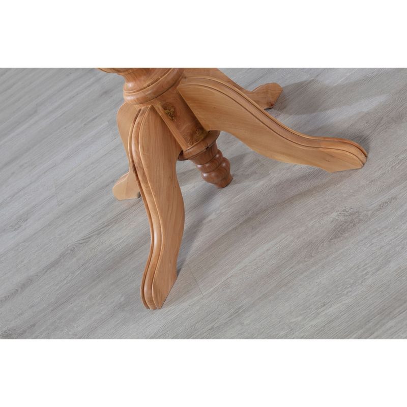 Casa si Gradina - Mobilier - Seturi de mobilier - Seturi mese si scaune - Set masa si scaune, Hanah Home, lemn de fag, natural, masa 120x120x75 cm, 4 scaune 50x55x80 cm, 117FRF1238 - Infinity.ro