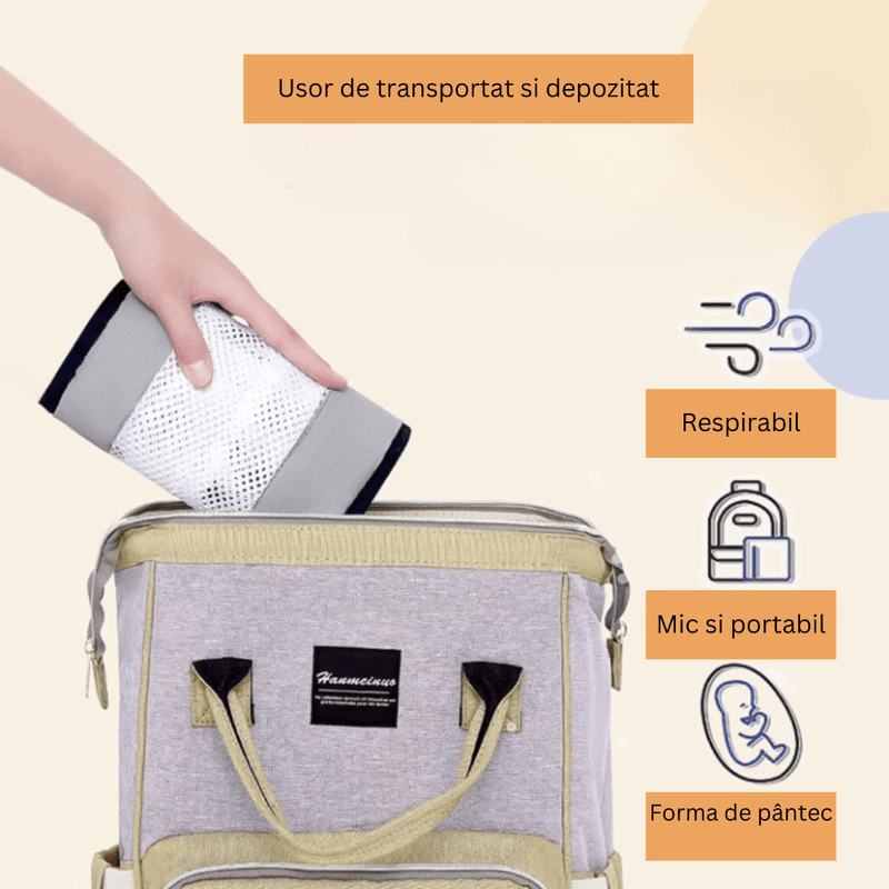 Jucarii, Copii si Bebe - Carucioare si articole de transport - Marsupii si hamuri bebe - Marsupiu ergonomic reglabil pentru bebelusi, din tesatura moale de bumbac, respirabil, varsta recomandata 0+, gri - Infinity.ro