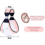 Jucarii, Copii si Bebe - Carucioare si articole de transport - Marsupii si hamuri bebe - Marsupiu ergonomic reglabil pentru bebelusi, din tesatura moale de bumbac, respirabil, varsta recomandata 0+, roz - Infinity.ro