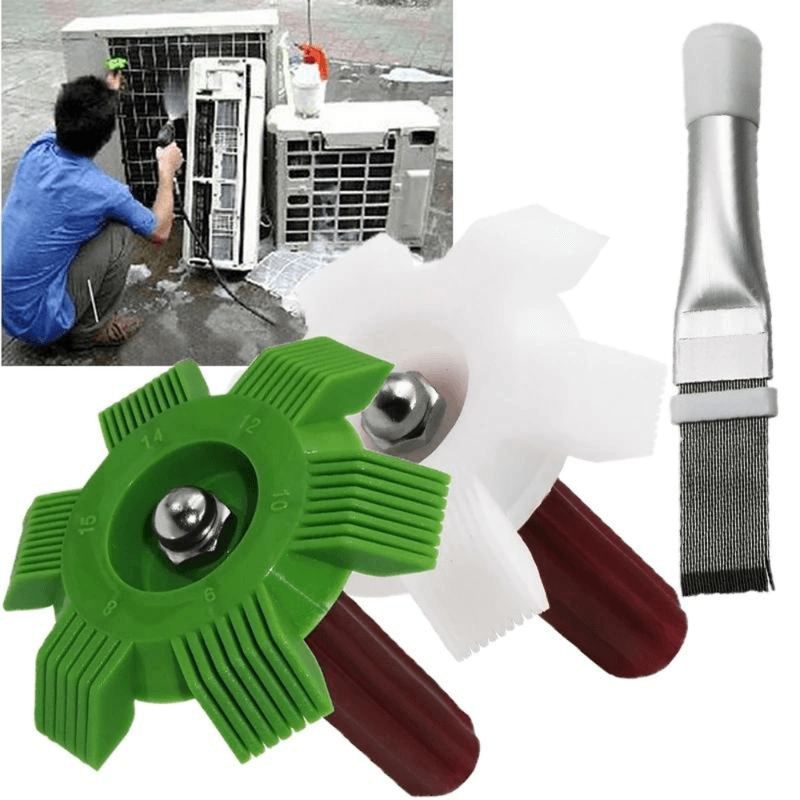 Auto si Moto - Intretinere auto - Produse curatare auto - Kit perii dure pentru curatare vaporizatoare aer conditionat, radiatoare auto, schimbatoare caldura, grile aerisire - Infinity.ro