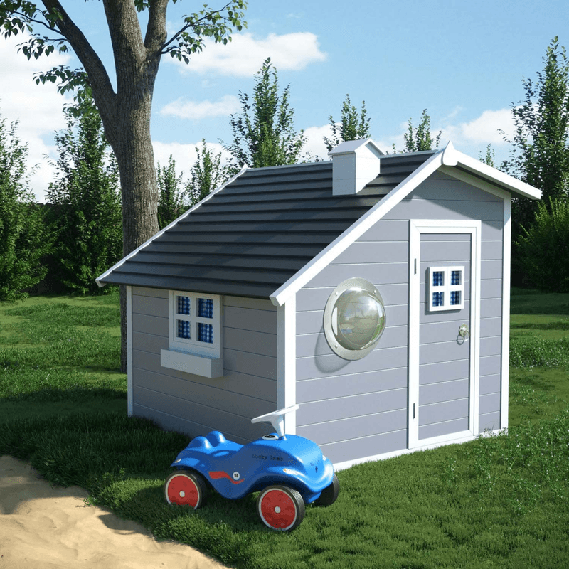 Petshop - Accesorii petshop - Culcusuri si custi - Usi animale - Hublou geam rotund pentru gard, casa de joaca, cusca, potrivit pentru Copii, Caini si Pisici, Ø31cm, Transparent - Infinity.ro