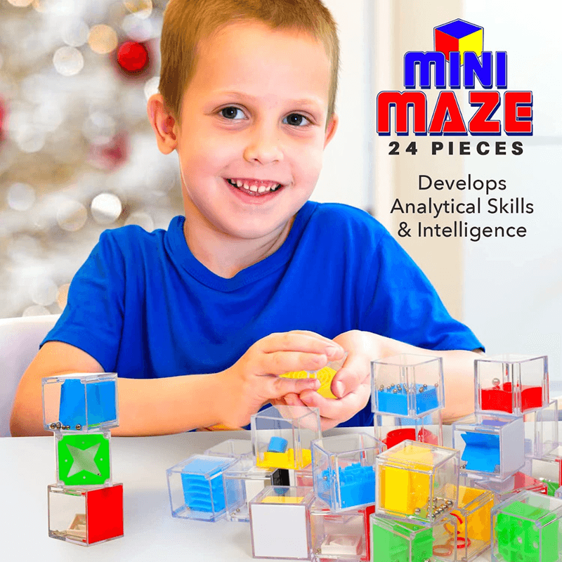 Jucarii, Copii si Bebe - Jucarii si jocuri - Jocuri si puzzle - Puzzle - Set 24 Puzzle-uri Distractive si Interactive cu Niveluri de Dificultate Diferite - Infinity.ro