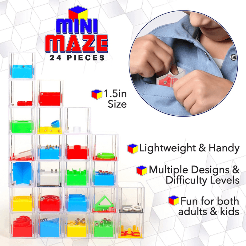 Jucarii, Copii si Bebe - Jucarii si jocuri - Jocuri si puzzle - Puzzle - Set 24 Puzzle-uri Distractive si Interactive cu Niveluri de Dificultate Diferite - Infinity.ro