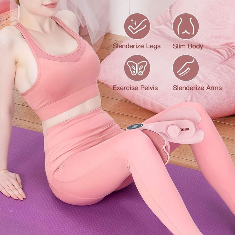 Ingrijire personala si Cosmetice - Aparate & accesorii ingrijire personala - Aparate cosmetice - Aparate intretinere si ingrijire corporala - Dispozitiv Hip Trainer, Antrenor pentru podeaua pelvina, solduri, picioare, coapse, fese, maini si spate, postpartum,roz - Infinity.ro