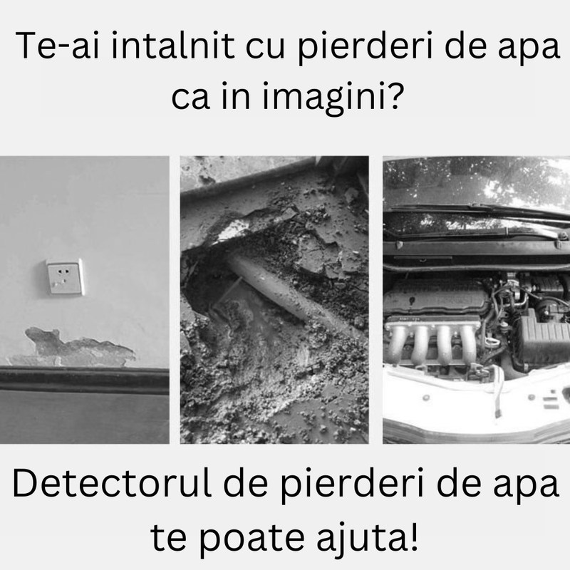Casa si Gradina - Constructii - Scule electrice si accesorii - Aparate de masura - Trusa detectare pierdere de apa in instalatiile termice si sanitare ascunse, scurgeri din tevi apa, pardoseli si pereti - Infinity.ro
