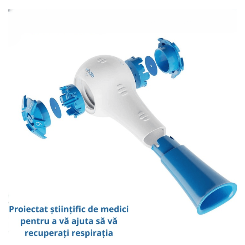 Ingrijire personala si Cosmetice - Sanatate si wellness - Aparate medicale - Dispozitive si accesorii medicale uz casnic - Aparat pentru recuperarea respiratiei naturale, plamanilor, antrenor pentru terapie respiratorie fara medicamente - Infinity.ro