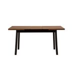 Casa si Gradina - Mobilier - Seturi de mobilier - Seturi mese si scaune - Set masa extensibila cu scaune, Hanah Home, pal melaminat, negru, 120x75x77 cm - Infinity.ro