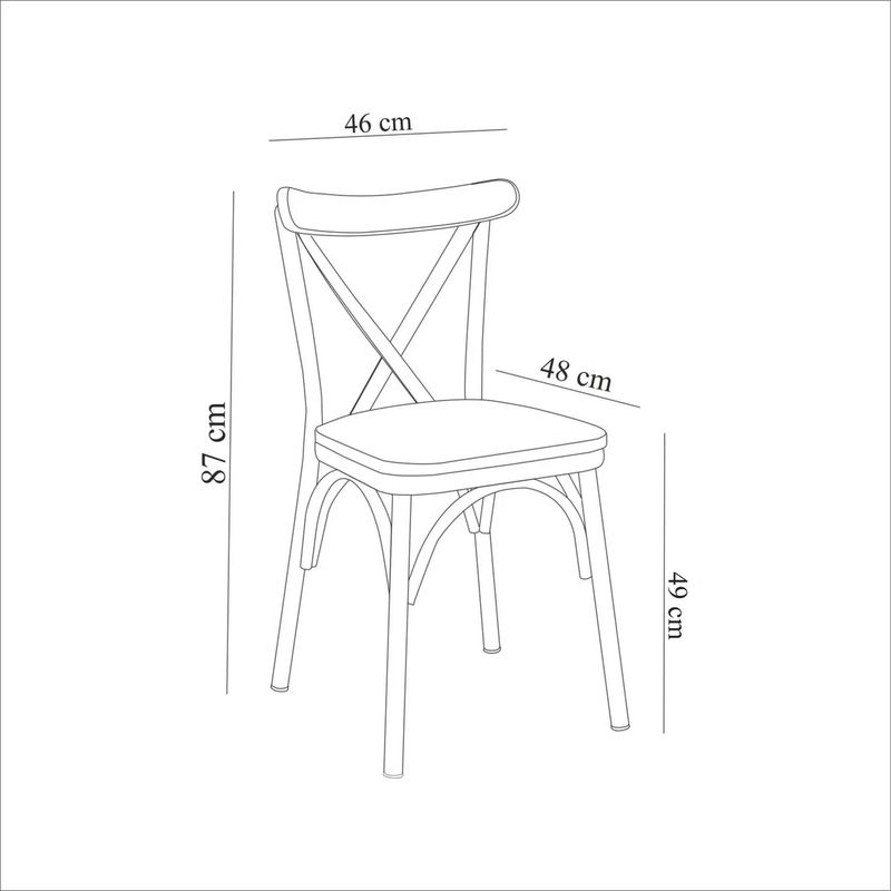 Casa si Gradina - Mobilier - Seturi de mobilier - Seturi mese si scaune - Set masa extensibila cu scaune, Hanah Home, pal melaminat, negru, 120x75x77 cm - Infinity.ro