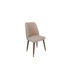 Casa si Gradina - Mobilier - Scaune si fotolii - Scaune - Set scaune, Hanah Home, catifea, crem auriu, 50x49x90 cm - Infinity.ro