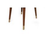 Casa si Gradina - Mobilier - Scaune si fotolii - Scaune - Set scaune, Hanah Home, catifea, crem auriu, 50x49x90 cm - Infinity.ro