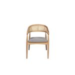 Casa si Gradina - Mobilier - Seturi de mobilier - Seturi mese si scaune - Set masa si scaune, Hanah Home, mdf acoperit cu fag, natural, masa 170x90x75 cm, 4 scaune 49x54x78 cm - Infinity.ro