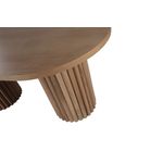 Casa si Gradina - Mobilier - Seturi de mobilier - Seturi mese si scaune - Set masa si scaune, Hanah Home, mdf acoperit cu fag, natural, masa 170x90x75 cm, 4 scaune 49x54x78 cm - Infinity.ro