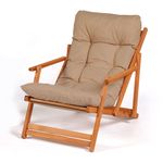 Casa si Gradina - Gradina si terasa - Mobilier exterior - Seturi mobila gradina - Set masa si scaune gradina, Hanah Home, lemn de fag, maro natural, 3 piese, 644MYD1149 - Infinity.ro