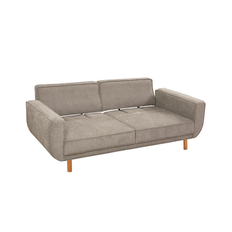 Casa si Gradina - Mobilier - Seturi de mobilier - Seturi living - Set living, Atelier Del Sofa, lemn fag si pal, stejar si gri, canapea 223x81x92 cm, fotoliu 70x90x86 cm - Infinity.ro