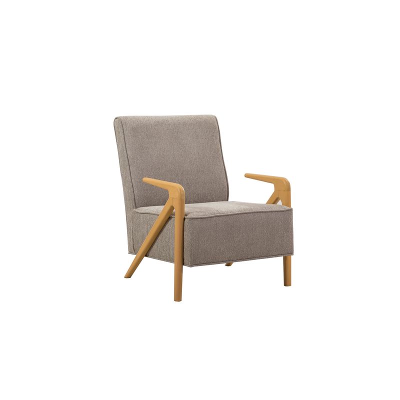 Casa si Gradina - Mobilier - Seturi de mobilier - Seturi living - Set living, Atelier Del Sofa, lemn fag si pal, stejar si gri, canapea 223x81x92 cm, fotoliu 70x90x86 cm - Infinity.ro