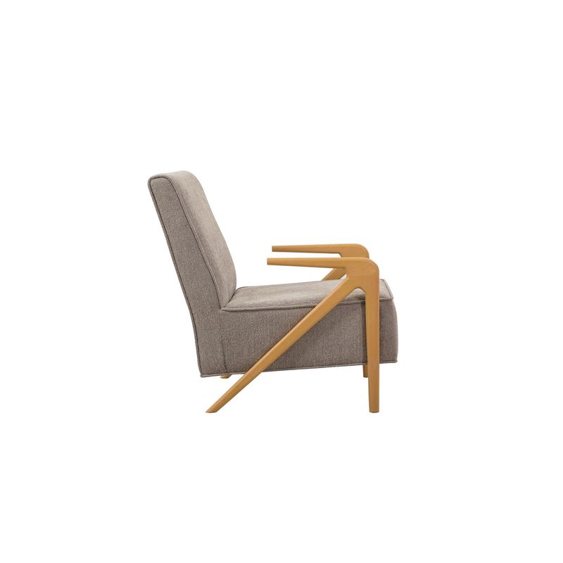 Casa si Gradina - Mobilier - Seturi de mobilier - Seturi living - Set living, Atelier Del Sofa, lemn fag si pal, stejar si gri, canapea 223x81x92 cm, fotoliu 70x90x86 cm - Infinity.ro
