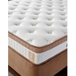Casa si Gradina - Mobilier - Seturi de mobilier - Seturi dormitor - Set dormitor, Hanah Home, otel si mdf, maro deschis, 90x190 cm - Infinity.ro