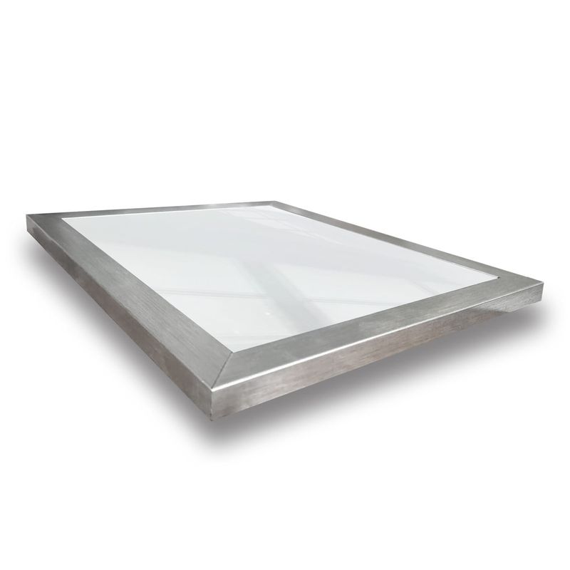 Casa si Gradina - Decoratiuni - Oglinzi - Set oglinzi, Wallxpert, sticla, rama plastic laminat, argintiu, 24x24 cm, 7 piese - Infinity.ro