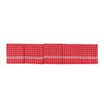 Casa si Gradina - Textile si covoare - Textile baie - Prosoape - Set prosoape de spalat, Hermia, rosu alb, 45x65 cm, 100% bumbac, 10 bucati - Infinity.ro