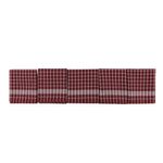 Casa si Gradina - Textile si covoare - Textile baie - Prosoape - Set prosoape de fata, Hermia, rosu bordo si alb, 45x65 cm, 100% bumbac, 10 bucati - Infinity.ro